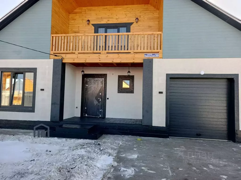 Дом в Иркутская область, Иркутский муниципальный округ, д. Куда ул. ... - Фото 1