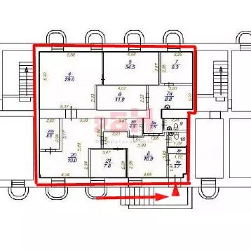 Помещение свободного назначения в Свердловская область, Екатеринбург ... - Фото 2