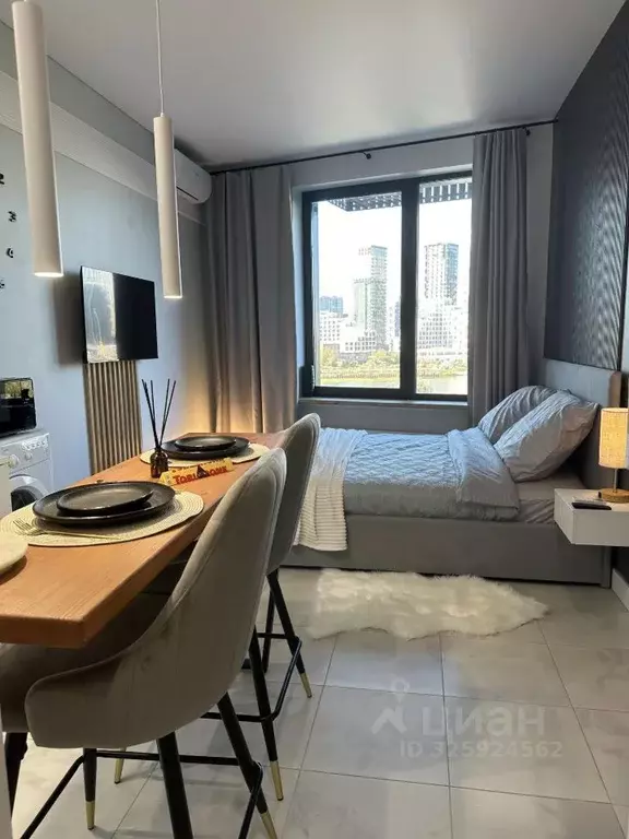 1-к кв. Москва Нагатинская наб., 10А (22.0 м) - Фото 1