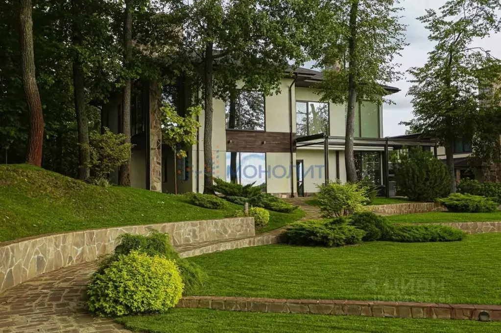 Коттедж в Нижегородская область, Бор пос. Волжская Ривьера,  (350 м) - Фото 1