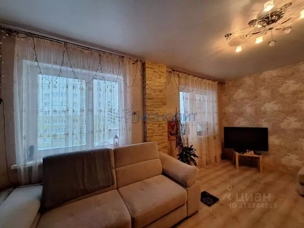 2-к кв. Нижегородская область, Нижний Новгород просп. Гагарина, 101к3 ... - Фото 1