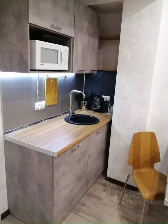 Студия Иркутская область, Иркутск Братская ул., 7/8 (26.4 м) - Фото 2