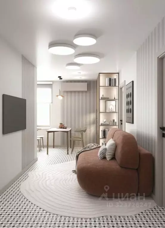 2-к кв. Татарстан, Казань ул. Лейтенанта Шмидта, 44 (42.5 м) - Фото 1