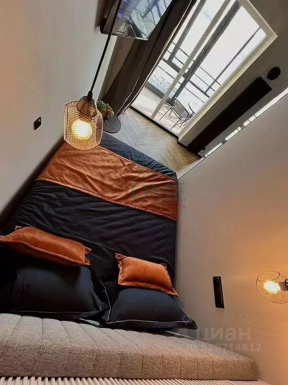 Студия Новосибирская область, Новосибирск Обская ул., 46/2 (32.0 м) - Фото 1