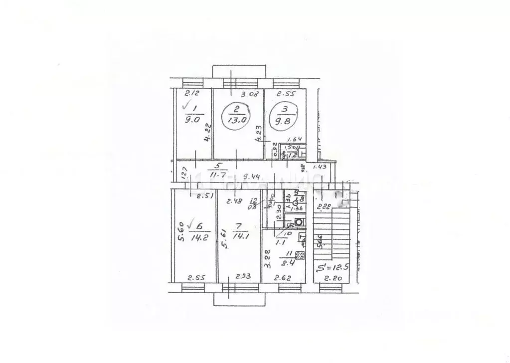 Комната Московская область, Подольск Рабочая ул., 3б (22.8 м) - Фото 1