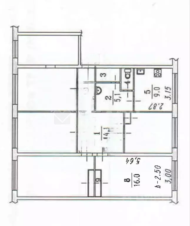 Комната Омская область, Омск ул. 2-я Любинская, 2Б (16.0 м) - Фото 2