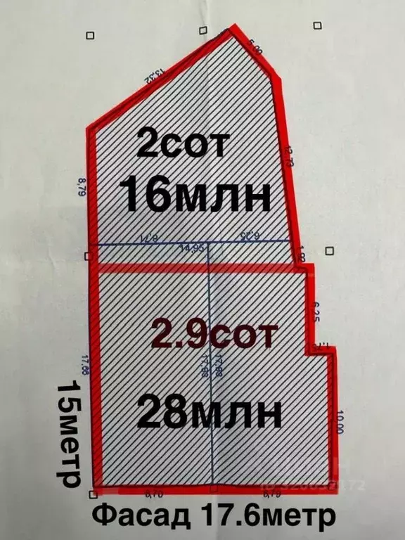 Участок в Дагестан, Махачкала проезд 1-й Гоголя, 10 (2.0 сот.) - Фото 1