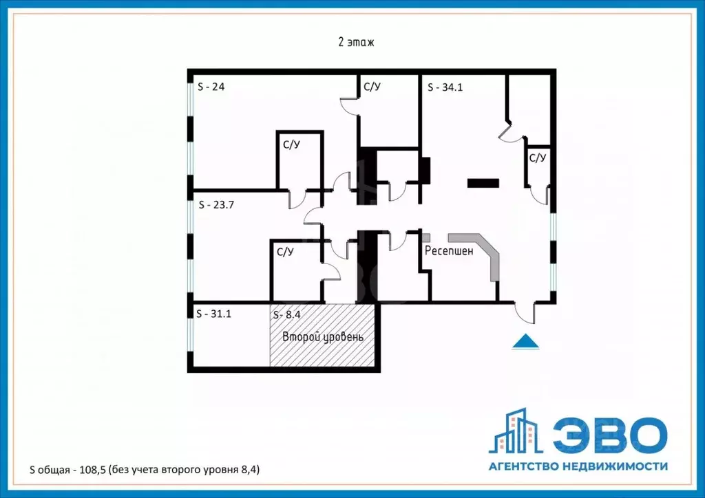 Офис в Санкт-Петербург Каменноостровский просп., 24 (336 м) - Фото 2