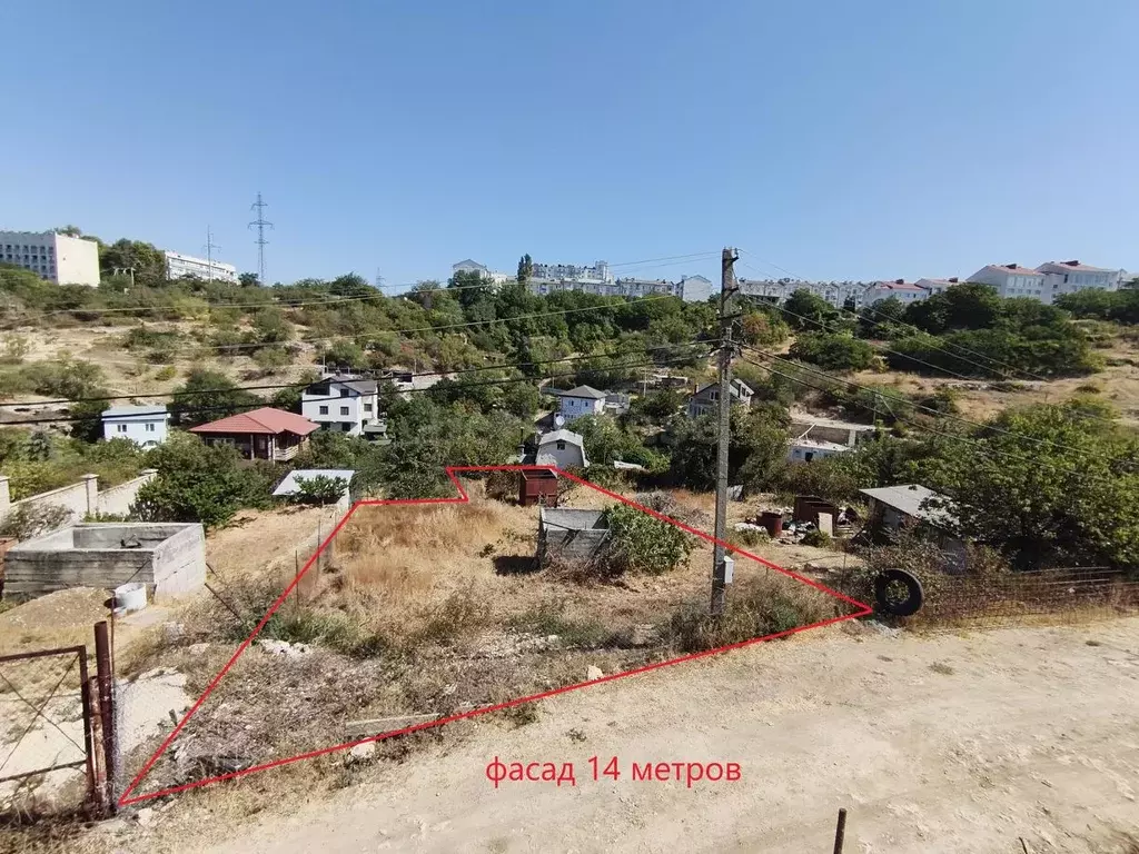 Участок в Севастополь Садоводческий садоводческое товарищество,  (4.0 ... - Фото 0