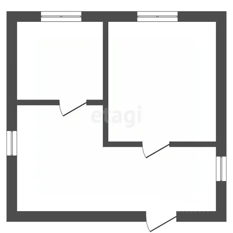 Дом в Челябинская область, Пласт ул. Чехова, 2 (45 м) - Фото 2