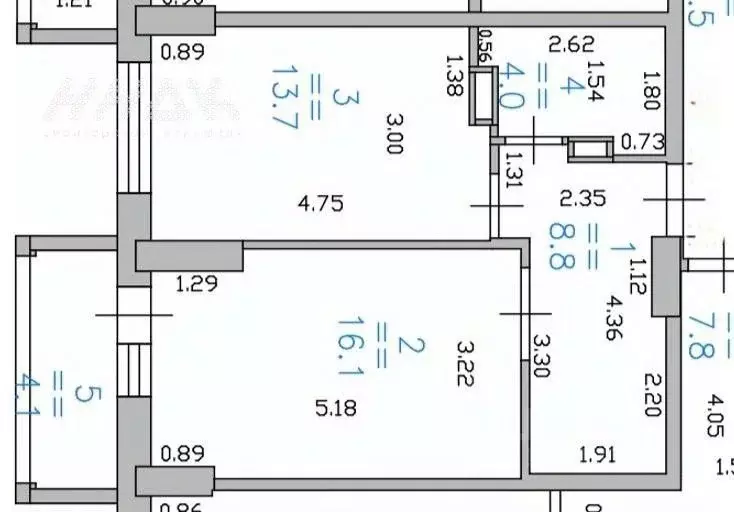 1-к кв. Нижегородская область, Нижний Новгород 2-я Оранжерейная ул., ... - Фото 2