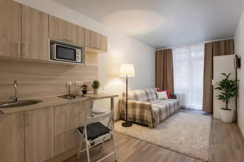 Студия Московская область, Химки ул. Германа Титова, 1 (20.0 м) - Фото 1