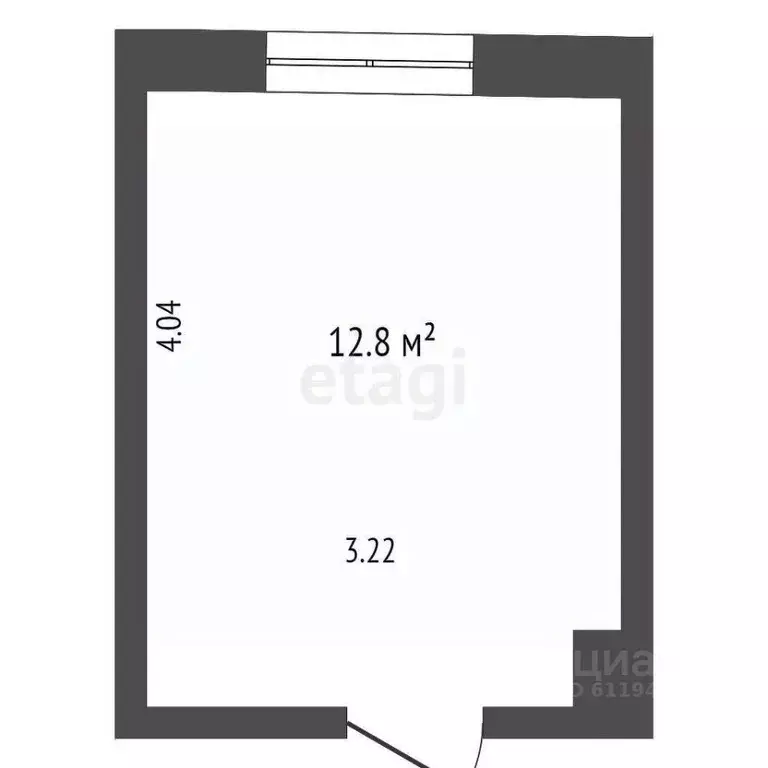 Комната Мордовия, Саранск ул. Есенина, 25 (12.6 м) - Фото 2