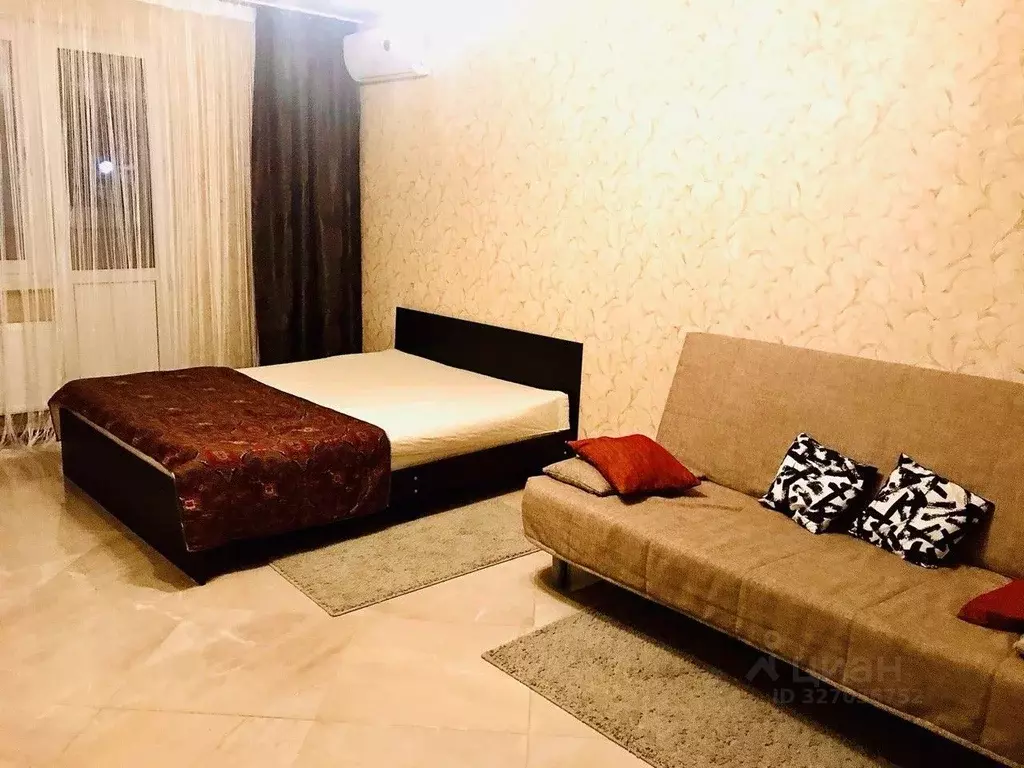 1-к кв. Краснодарский край, Краснодар Юбилейный мкр, наб. ... - Фото 1