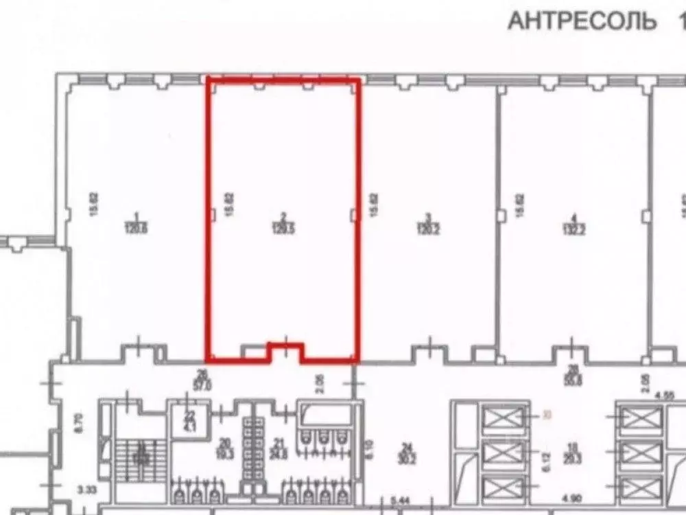 Офис в Москва пер. Нижний Сусальный, 5с19 (129 м) - Фото 2
