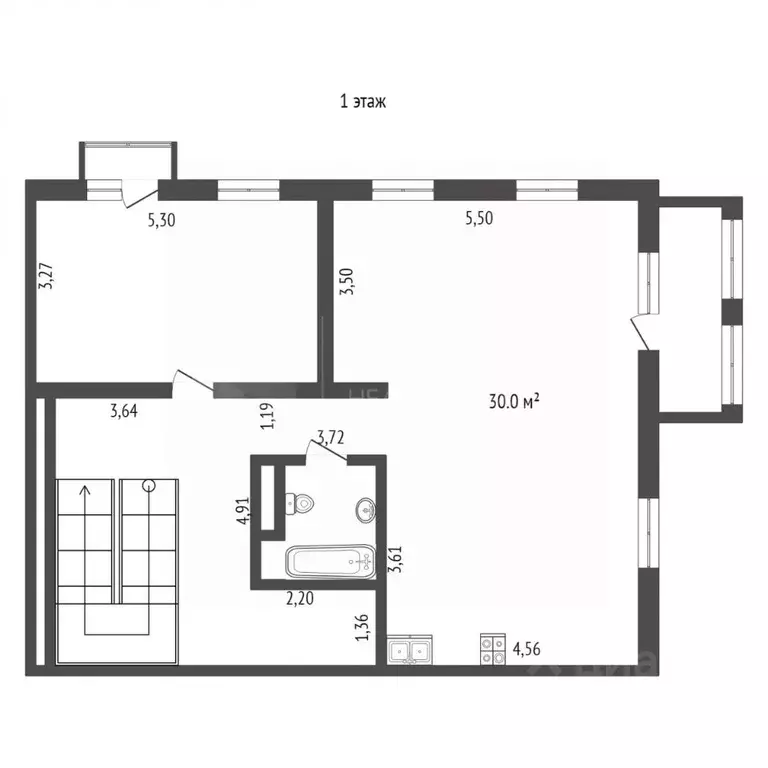 4-к кв. Тюменская область, Тюмень ул. Вьюжная, 15 (150.9 м) - Фото 1