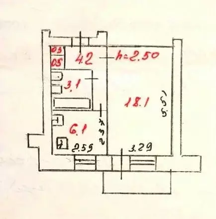 1-к кв. Карелия, Петрозаводск ул. Шотмана, 40А (32.3 м) - Фото 1