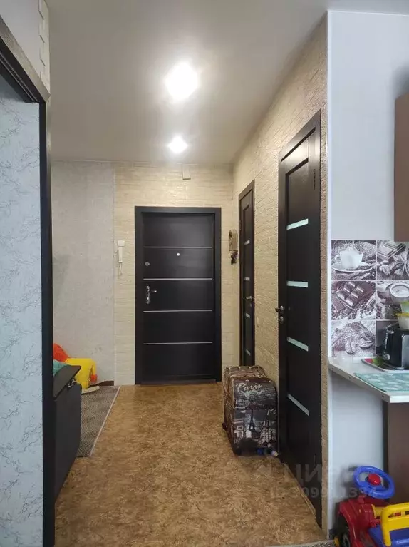 1-к кв. Омская область, Омск Московка-2 мкр, ул. Молодова, 24 (33.1 м) - Фото 1