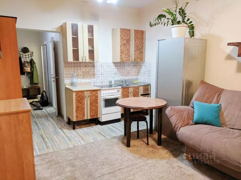 Студия Иркутская область, Иркутск ул. Гоголя, 80 (32.0 м) - Фото 1