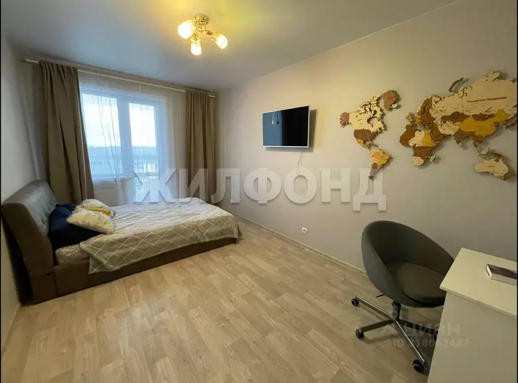 1-к кв. Новосибирская область, Новосибирск ул. Аэропорт, 1/1 (39.0 м) - Фото 0
