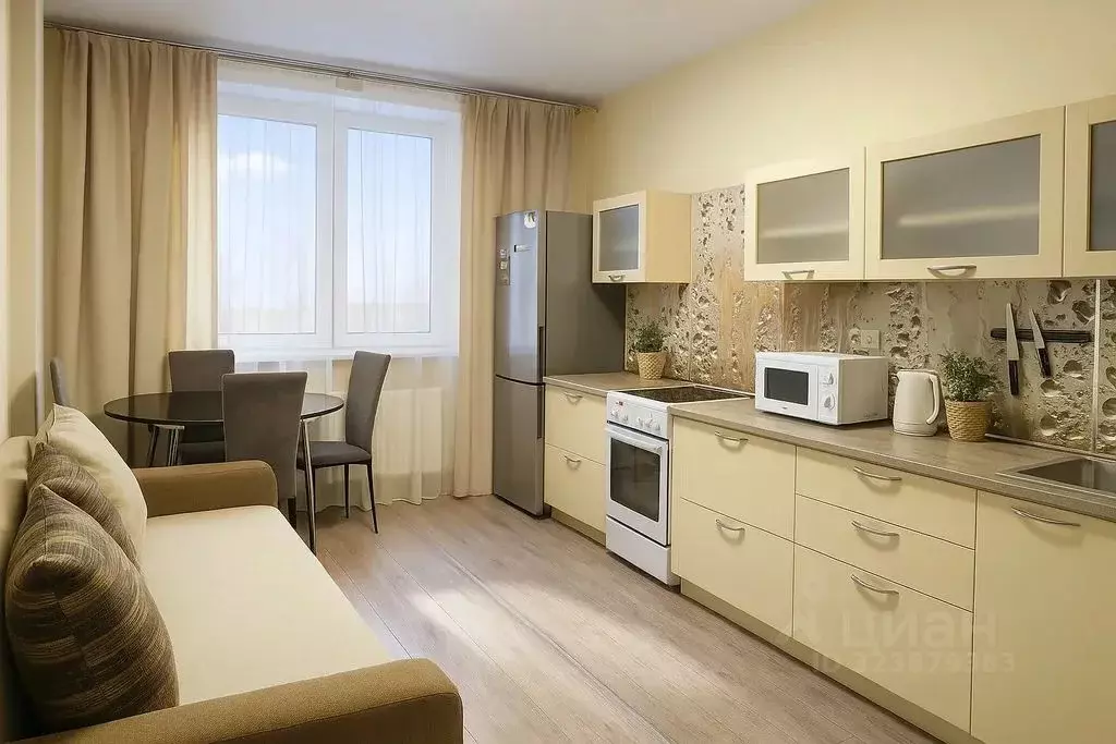 1-к кв. Татарстан, Казань ул. Алексея Козина, 3А (45.0 м) - Фото 2