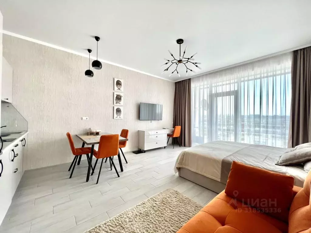 Студия Севастополь ул. Парковая, 7 (42.0 м) - Фото 1