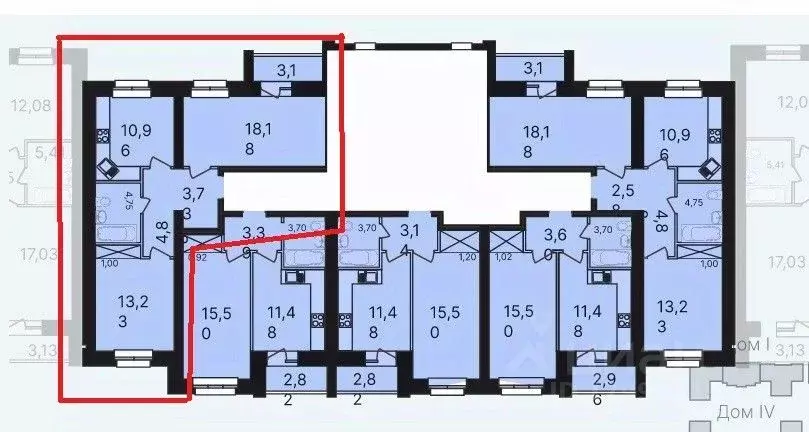 2-к кв. Саратовская область, Саратов просп. Героев Отечества, 8 (59.91 ... - Фото 2