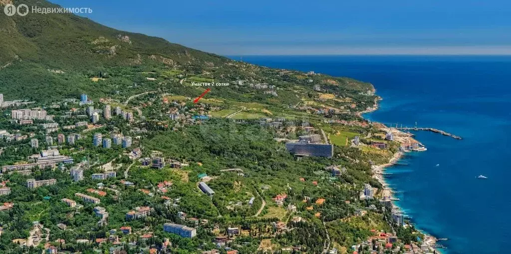 Участок в Массандра, Совхозная улица (2 м) - Фото 2