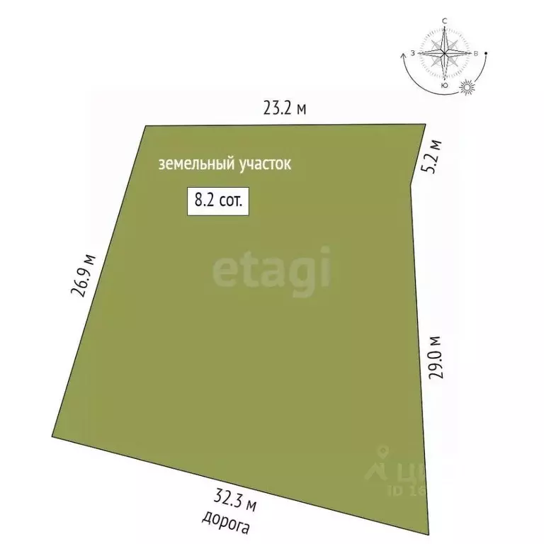 Участок в Саха (Якутия), Якутск  (8.2 сот.) - Фото 2