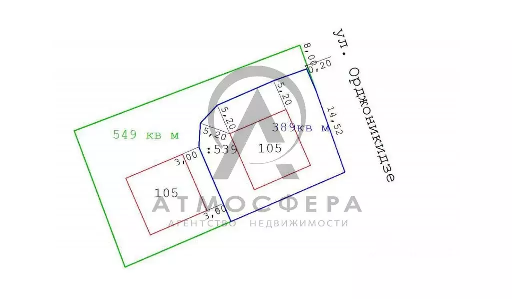 Дом в Краснодарский край, Апшеронск ул. Орджоникидзе (100 м) - Фото 1
