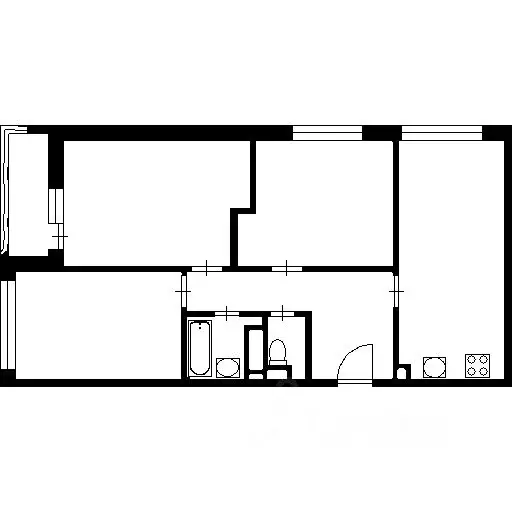 2-к кв. Ленинградская область, Ломоносовский район, Пениковское с/пос, ... - Фото 2