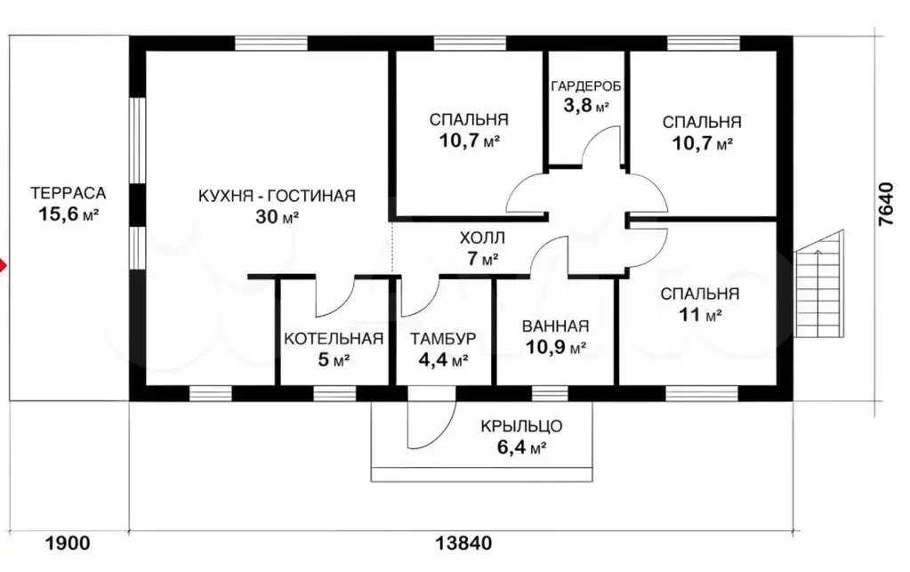 Дом 110,2 м на участке 11 сот. - Фото 0