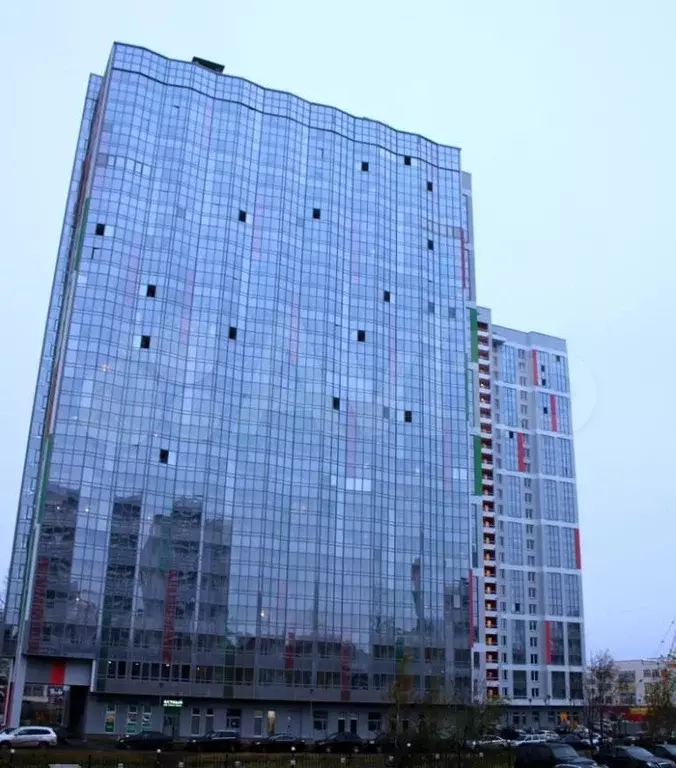 1-к. квартира, 37,5 м, 6/25 эт. - Фото 0