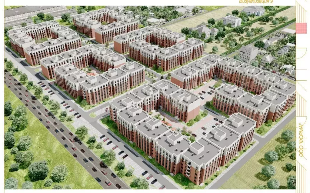 Квартира-студия, 33 м, 4/5 эт. - Фото 1