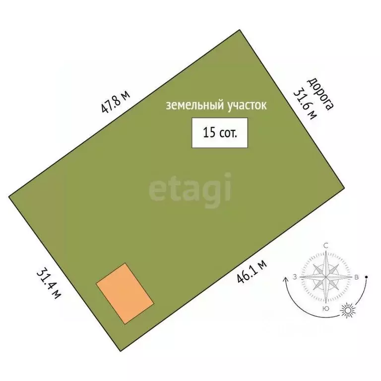 Участок в Московская область, Дмитровский муниципальный округ, д. ... - Фото 2