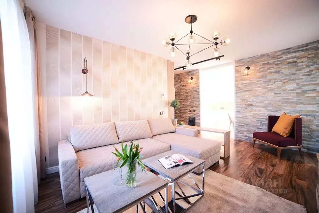 3-к кв. Санкт-Петербург наб. Реки Смоленки, 35к1 (95.29 м) - Фото 1