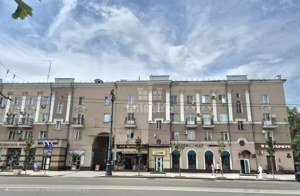 2-к кв. Воронежская область, Воронеж просп. Революции, 26/28 (54.4 м) - Фото 0
