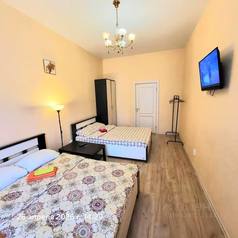 Комната Санкт-Петербург Гончарная ул., 24 (18.0 м) - Фото 2