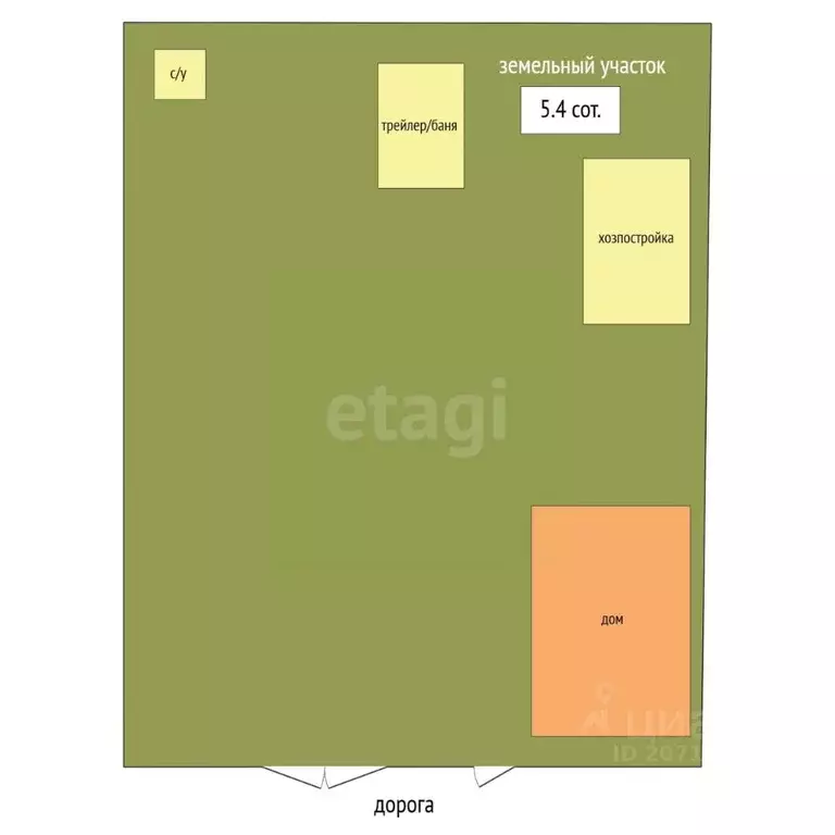 Дом в Камчатский край, Елизовский муниципальный округ, Негатоскоп СНТ  ... - Фото 2