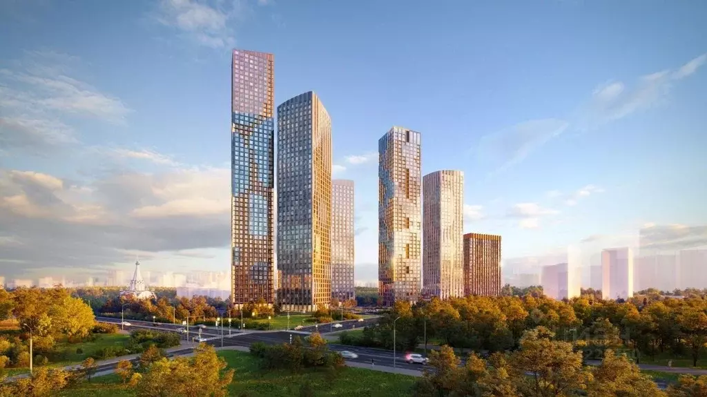 3-к кв. Москва Левел Мичуринский жилой комплекс, к3 (66.8 м) - Фото 2