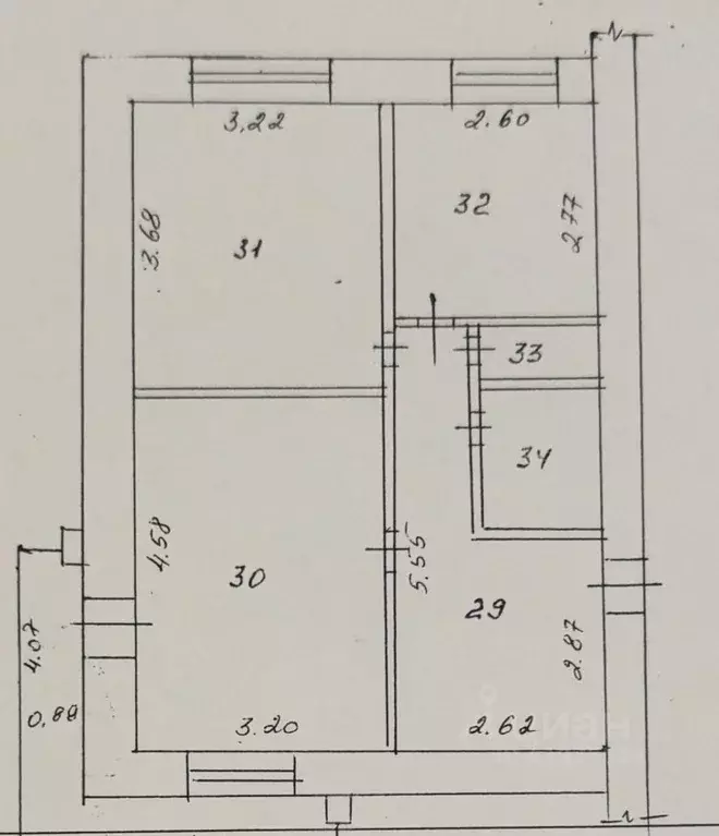 2-к кв. Пензенская область, Заречный ул. Ленина, 68 (47.6 м) - Фото 2
