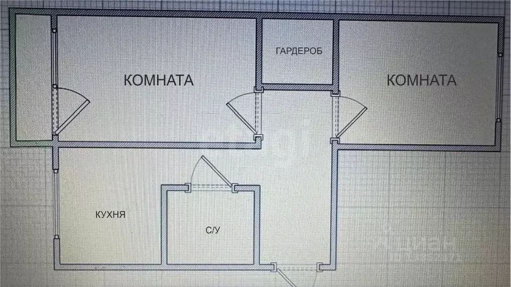 2-к кв. Приморский край, Владивосток ул. Марины Расковой, 4 (45.0 м) - Фото 1