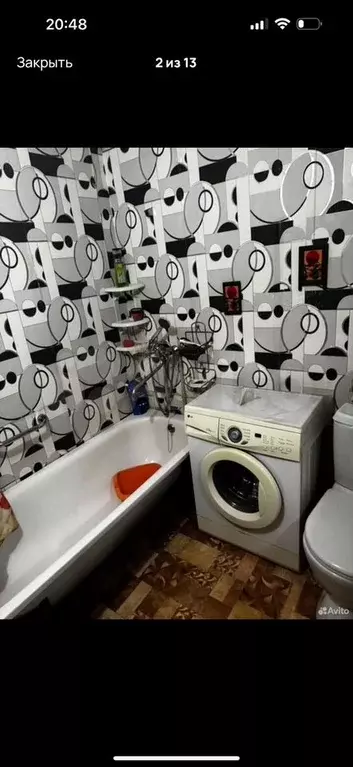 1-к. квартира, 36 м, 2/9 эт. - Фото 1