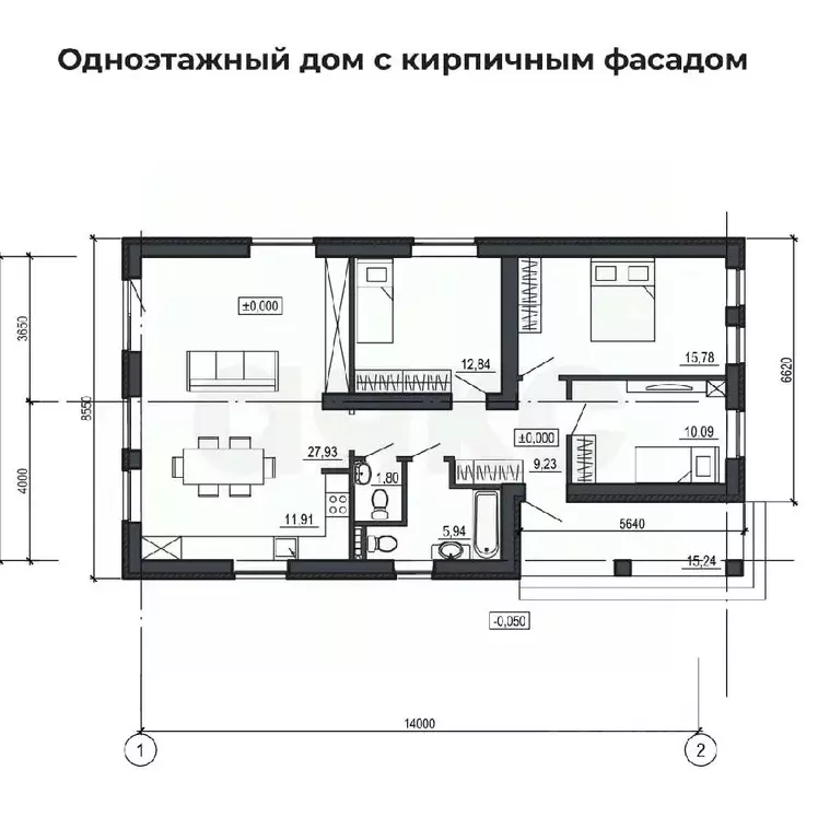 Дом в Пензенская область, Пенза ул. Таганцева (109 м) - Фото 1