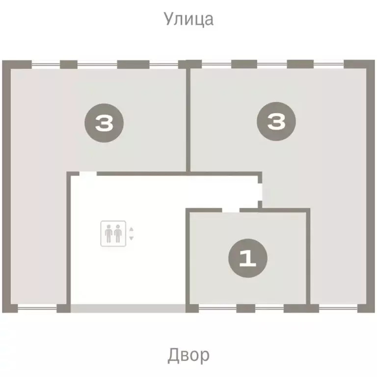 3-к кв. Омская область, Омск  (86.67 м) - Фото 2