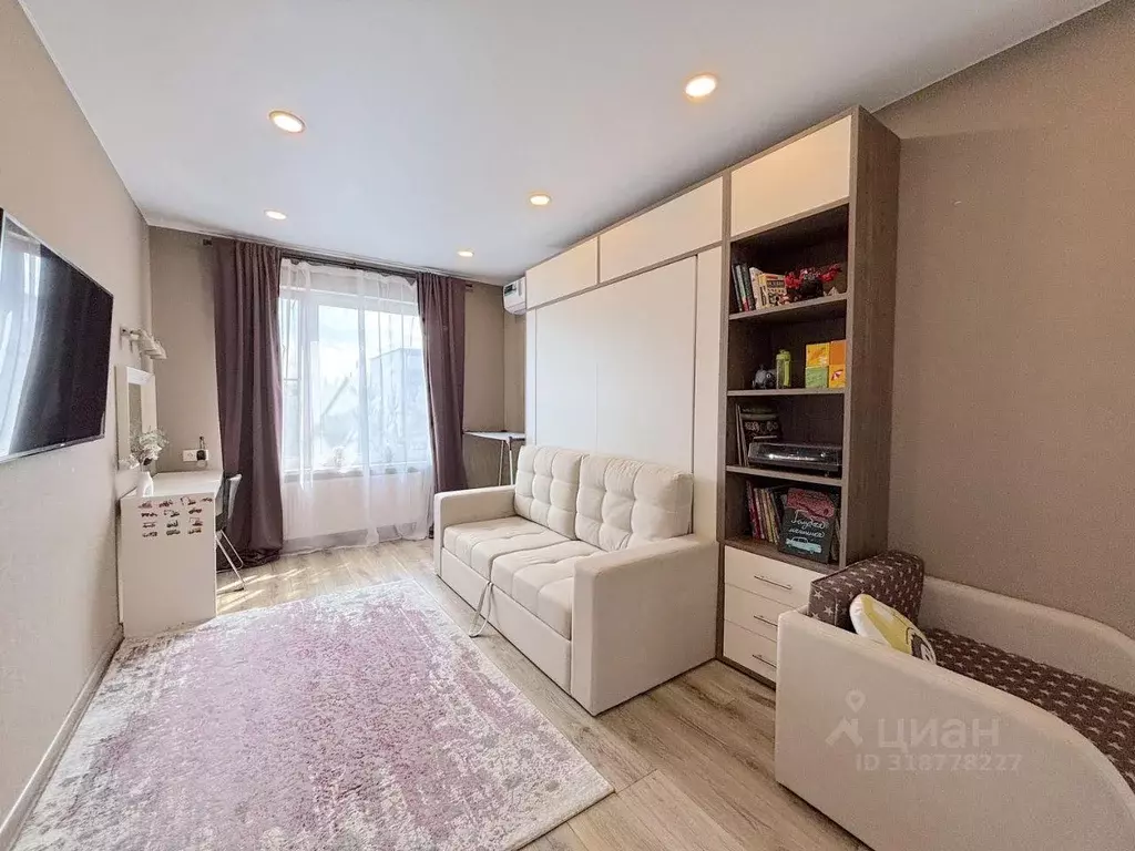 Квартира, 1 комната, 36.7 м - Фото 0