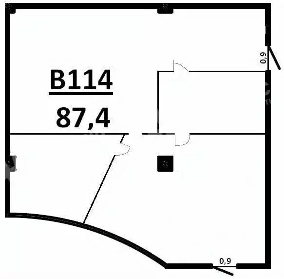 Офис в Москва Электрозаводская ул., 24 (87 м) - Фото 2