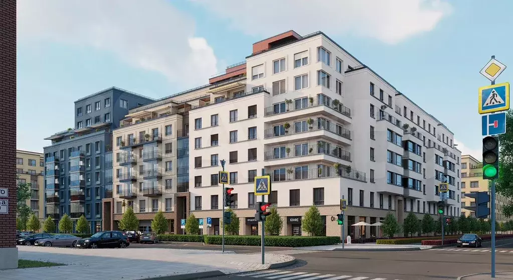 Квартира-студия, 24,7 м, 4/7 эт. - Фото 1