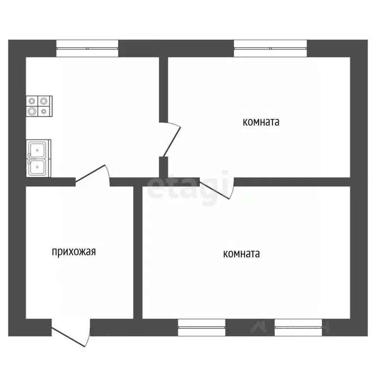 Дом в Владимирская область, Муром с. Якиманская Слобода, ул. ... - Фото 1