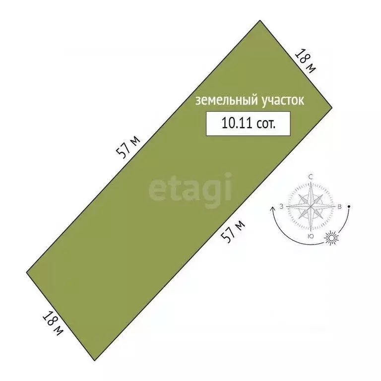 Участок в Кемеровская область, Кемеровский муниципальный округ, д. ... - Фото 2